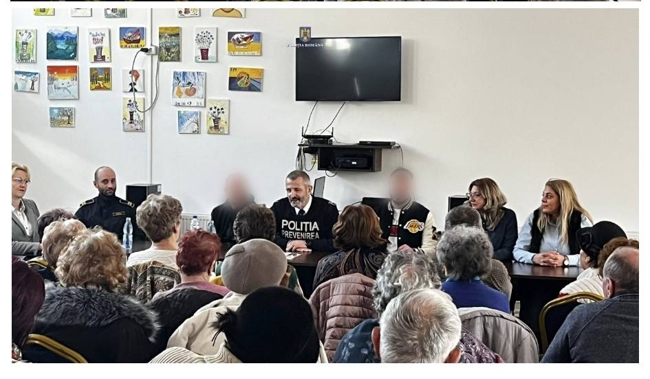 You are currently viewing Activități informativ-preventive ale polițiștilor dâmbovițeni la Clubul Pensionarilor