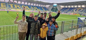 Read more about the article Copiii de la Asociația Centrul Diaconal „Casa Creștină” au fost alături de echipa de fotbal Chindia Târgoviște