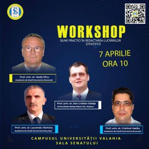 Read more about the article Workshop privind redactarea lucrărilor științifice, în aprilie, la UVT