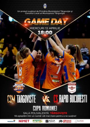 Read more about the article Voleibalistele de la CSM Târgoviște, o nouă înfruntare cu Rapid București în Cupa României