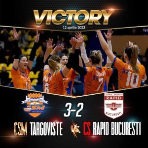 Read more about the article CSM Târgoviște s-a calificat în semifinalele Cupei României la volei feminin