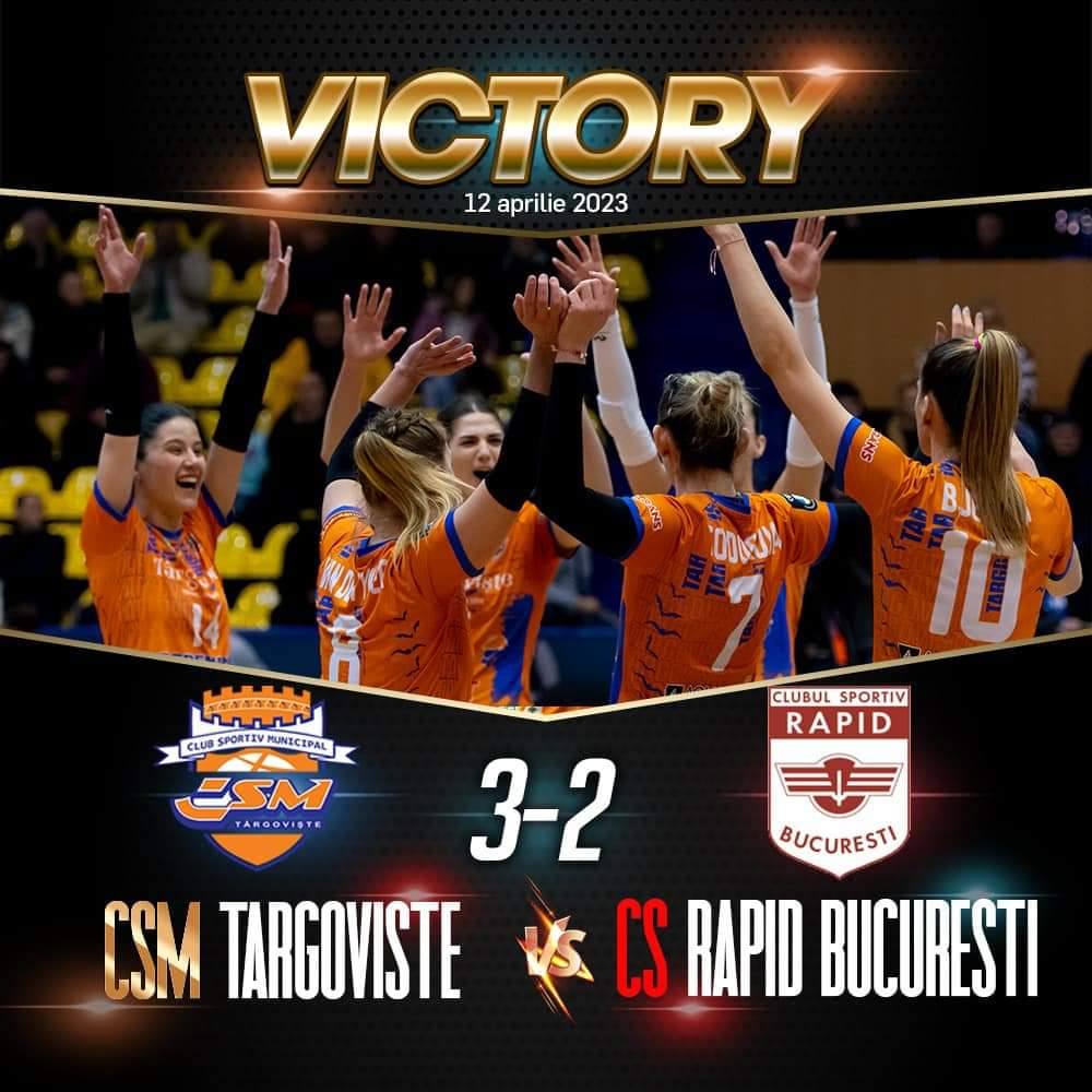 You are currently viewing CSM Târgoviște s-a calificat în semifinalele Cupei României la volei feminin