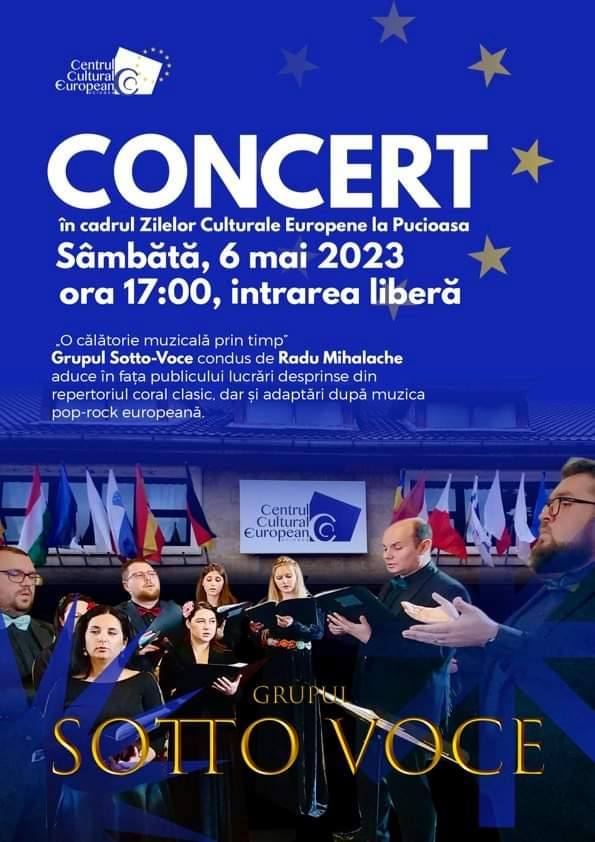 You are currently viewing La Pucioasa va avea loc concertul „O călătorie muzicală prin timp”, susținut de Grupul Sotto-Voce