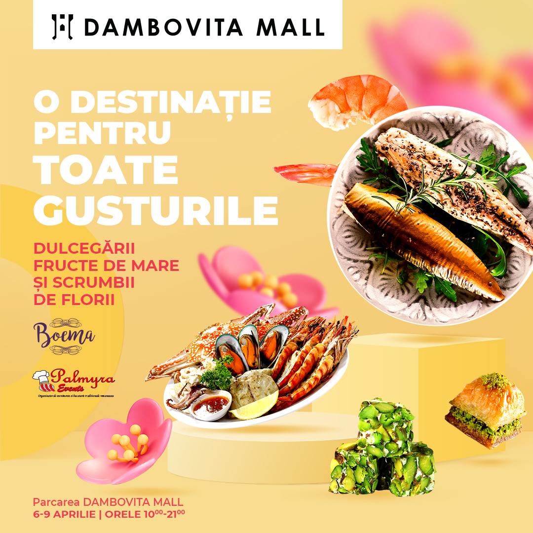 You are currently viewing Festival culinar, de Florii, la Dâmbovița Mall