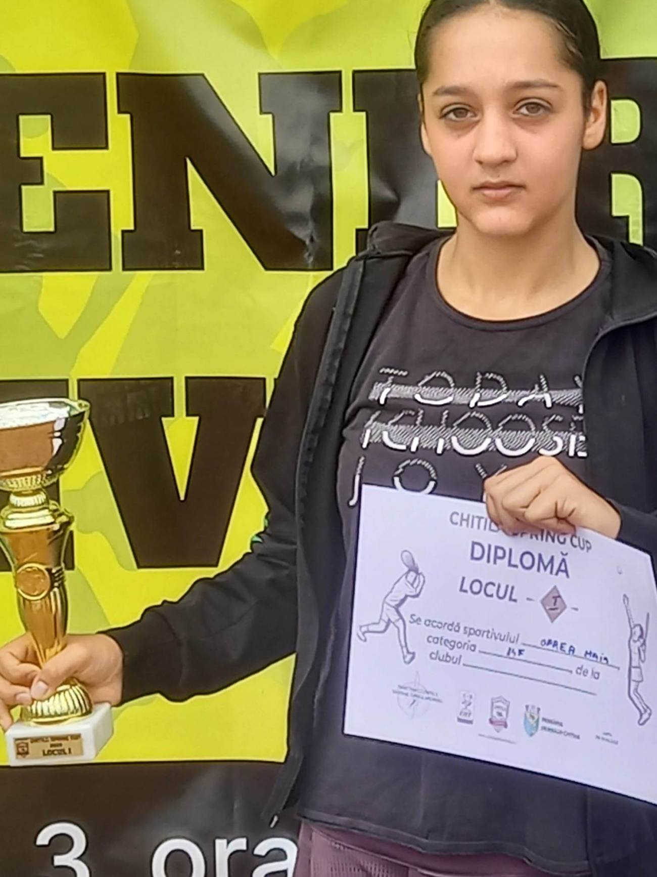 You are currently viewing Tenismenă de la CS Târgoviște, învingătoare la turneul Chitila Spring Cup