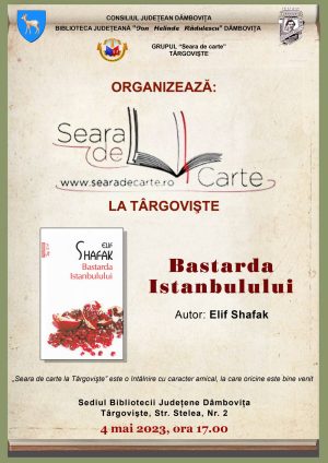 Read more about the article O nouă întâlnire din seria „Seara de carte la Târgovişte”