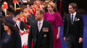 Read more about the article Prinţul Harry, duce de Sussex, a stat în rândul al treilea la ceremonia de încoronare a regelui Charles al III-lea