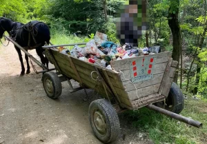 Read more about the article 30 de mii de lei amendă pentru o dâmbovițeancă prinsă că și-a aruncat gunoiul pe un teren din Potlogi