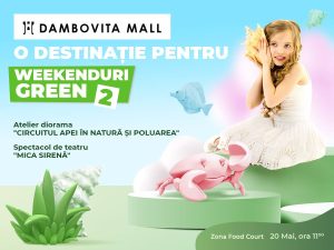 Read more about the article Copiii sunt invitați, astăzi, de la ora 11.00, la Dâmbovița Mall, să învețe despre reciclare și cum să protejeze natura