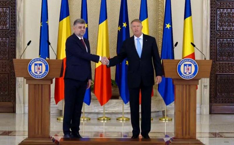 You are currently viewing Klaus Iohannis: Desemnez pentru poziția de prim-ministru al României pe domnul Marcel Ciolacu