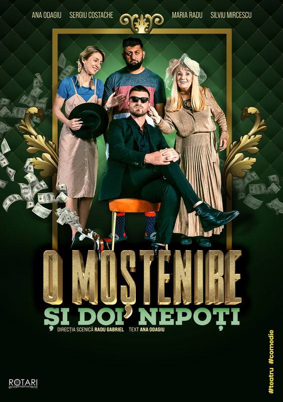 You are currently viewing „O moștenire și doi nepoți”, pe 19 iunie, la Pucioasa