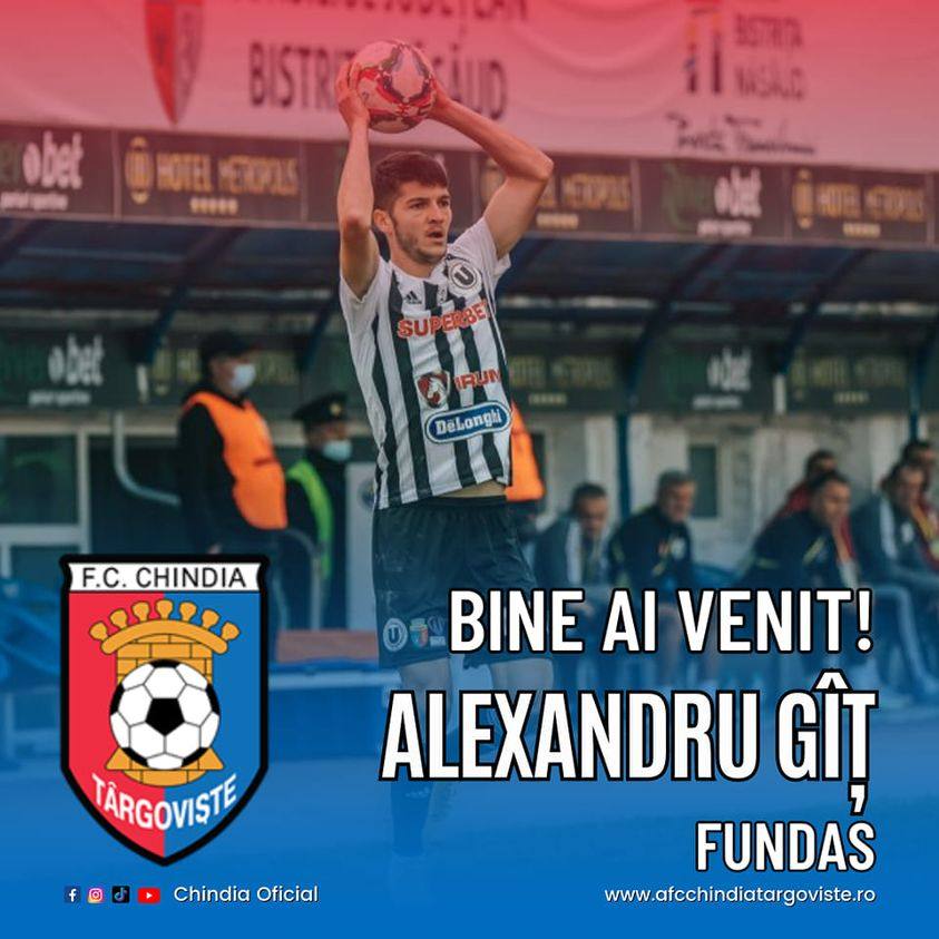 You are currently viewing Alte două transferuri realizate de Chindia Târgoviște! Tot mai mulți jucători ajung sub comanda lui Dragoș Militaru