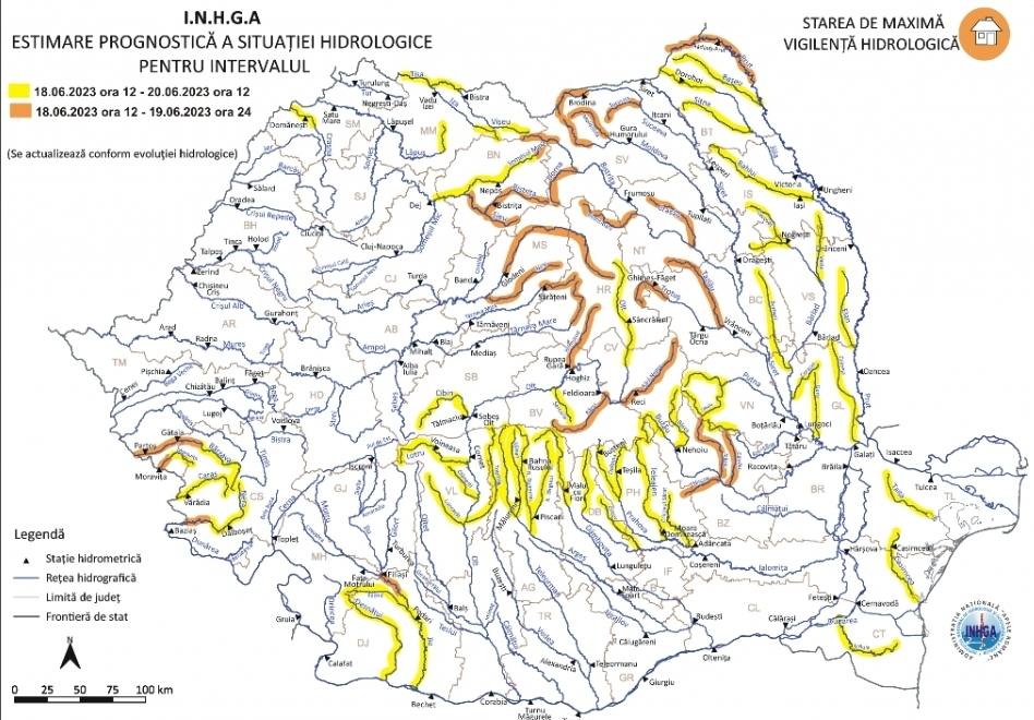 You are currently viewing Cod Portocaliu de inundații, valabil până luni seara