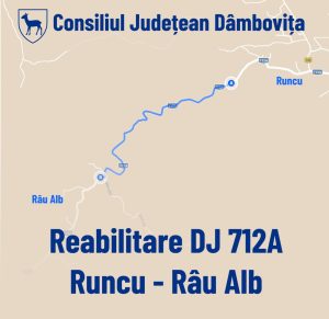 Read more about the article Drumul Județean 712 A Runcu – Râu Alb intră în reabilitare