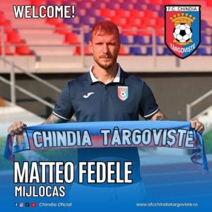 Read more about the article Chindia Târgoviște a oficializat transferul elvețianului Matteo Fedele