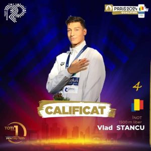 Read more about the article Înotătorul Vlad Stancu, calificare la JO Paris 2024 și medalie de argint la CE de Juniori