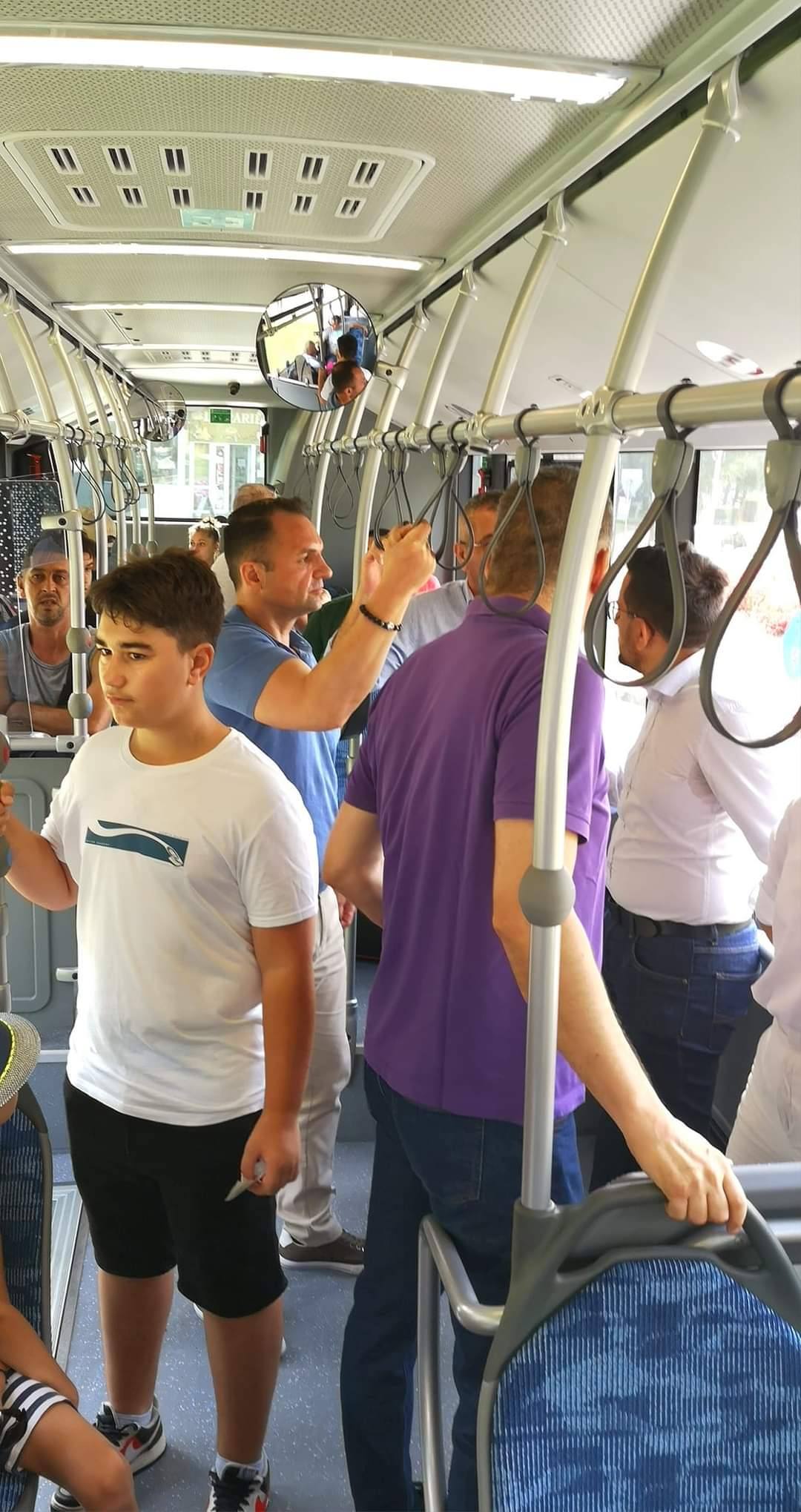 You are currently viewing Temperaturi de sub 25 de grade C, în mijloacele de transport public târgoviștean, în condiții de caniculă