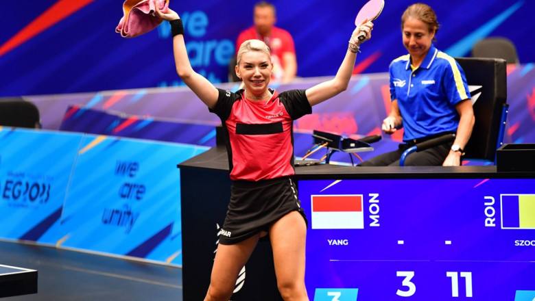 You are currently viewing România a cucerit medalia de aur la tenis de masă la Jocurile Europene 2023 de la Cracovia