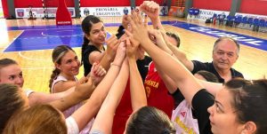 Read more about the article Naționala de baschet feminin a României se pregătește la Târgoviște pentru Jocurile Mondiale Universitare de Vară
