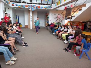 Read more about the article Educație pentru sănătate, astăzi în „Vacanță la bibliotecă”