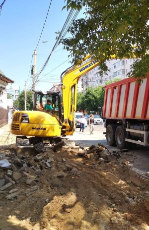 Read more about the article Lucrările de modernizare a Bulevardului Independenței din Târgoviște sunt în plină desfășurare
