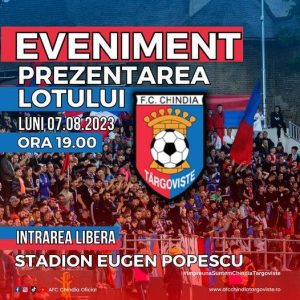 Read more about the article Chindia Târgoviște, gata pentru noul sezon! În această seară, de la ora 19.00, are loc prezentarea lotului și a staff-ului tehnic