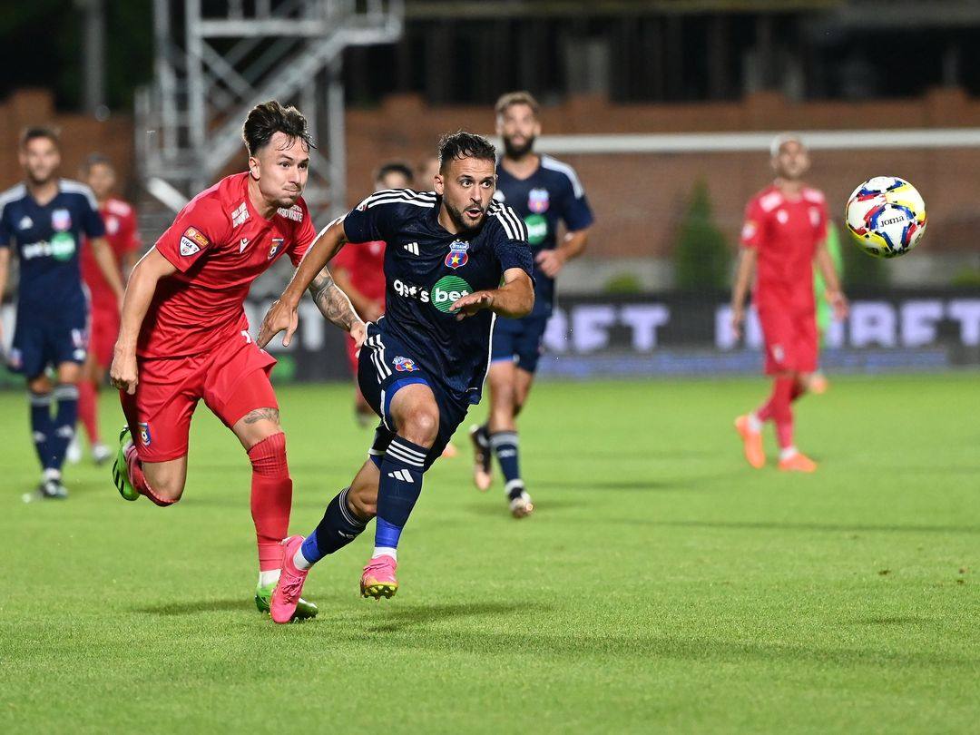 You are currently viewing Chindia Târgoviște și CSA Steaua au remizat în prima etapă a Ligii a 2-a, după goluri marcate la începutul și finalul meciului