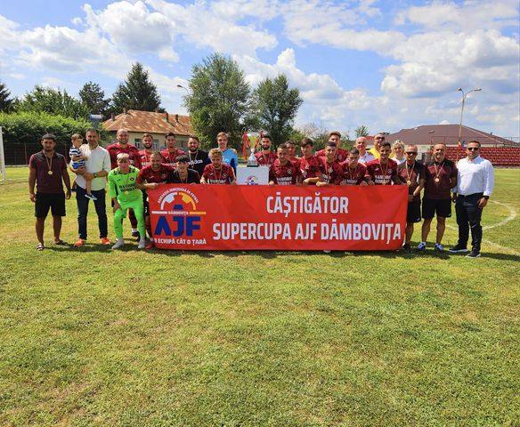 You are currently viewing Roberto Ziduri a câștigat Supercupa AJF Dâmbovița! Victorie clară cu Recolta Gura Șuții