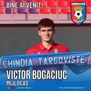 Read more about the article Chindia Târgoviște a achiziționat un alt jucător din Republica Moldova! Mijlocașul Victor Boganciuc, prezentat în această seară de clubul dâmbovițean