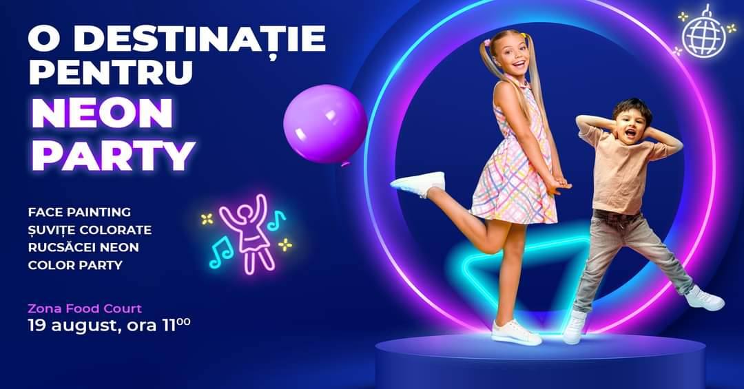 You are currently viewing Neon Party, astăzi, la Dâmbovița Mall