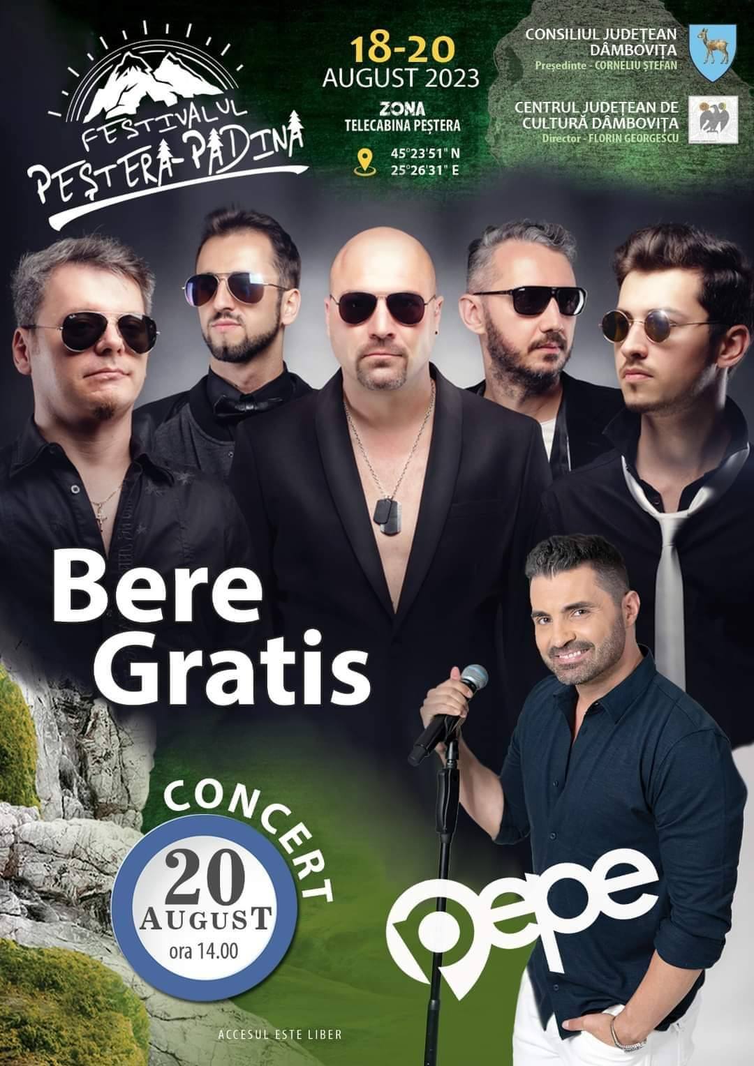 You are currently viewing Două super-concerte încheie, astăzi, de la ora 14.00, Festivalul Peștera – Padina
