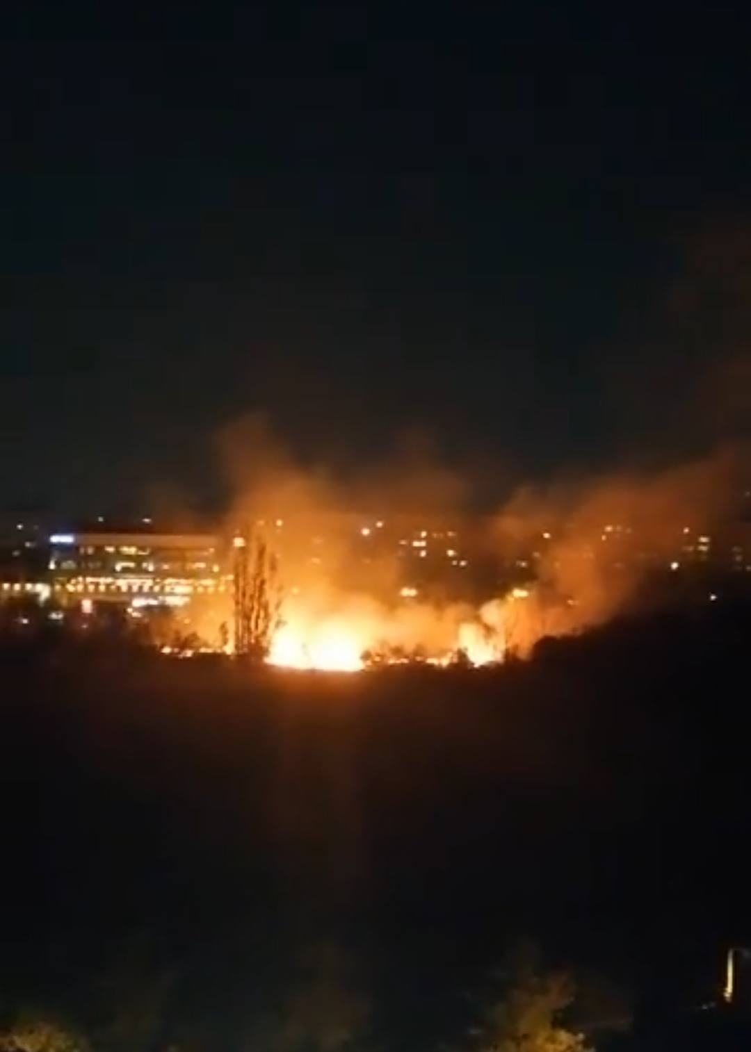 You are currently viewing Incendiu puternic în Parcul IOR din București