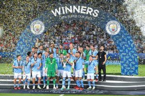 Read more about the article Manchester City a câștigat în premieră Supercupa Europei