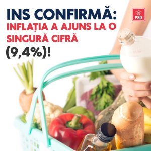 Read more about the article Radu Popa: Trecerea la o inflație cu o singură cifră marchează intrarea într-o fază de stabilizare a prețurilor
