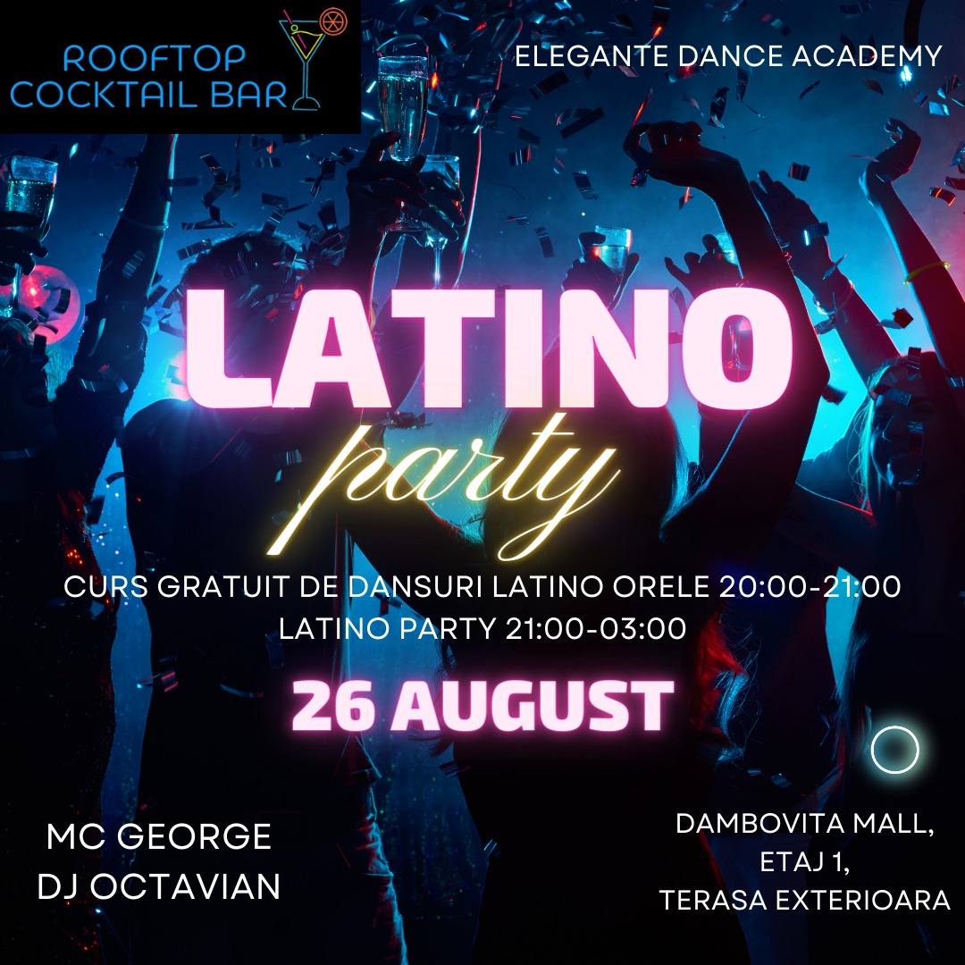 You are currently viewing Latino Party și cursuri gratuite de dans, sâmbătă, la Dâmbovița Mall