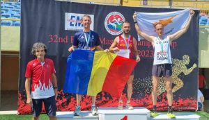 Read more about the article A cucerit Turcia! Dâmbovițeanul Cătălin Amuza, medaliat de trei ori cu aur și o dată cu argint la Campionatul Balcanic de atletism în aer liber – Masters