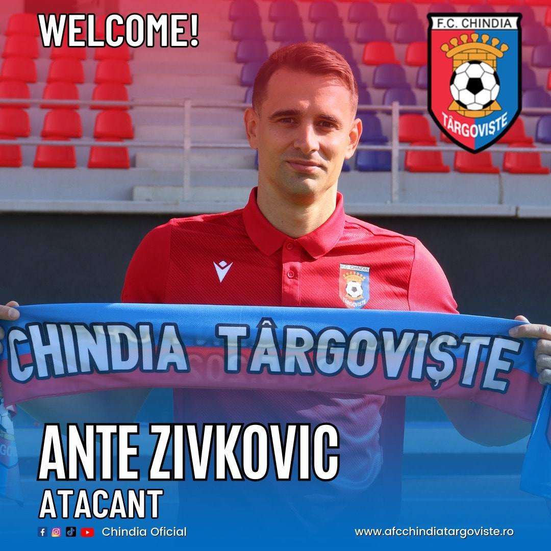 You are currently viewing Chindia Târgoviște și-a întărit atacul! Croatul Ante Zivkovic, sub comanda lui Vasile Miriuță