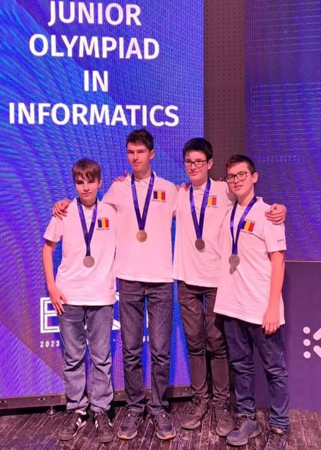 You are currently viewing România, locul I pe medalii la Olimpiada Europeană de Informatică pentru Juniori