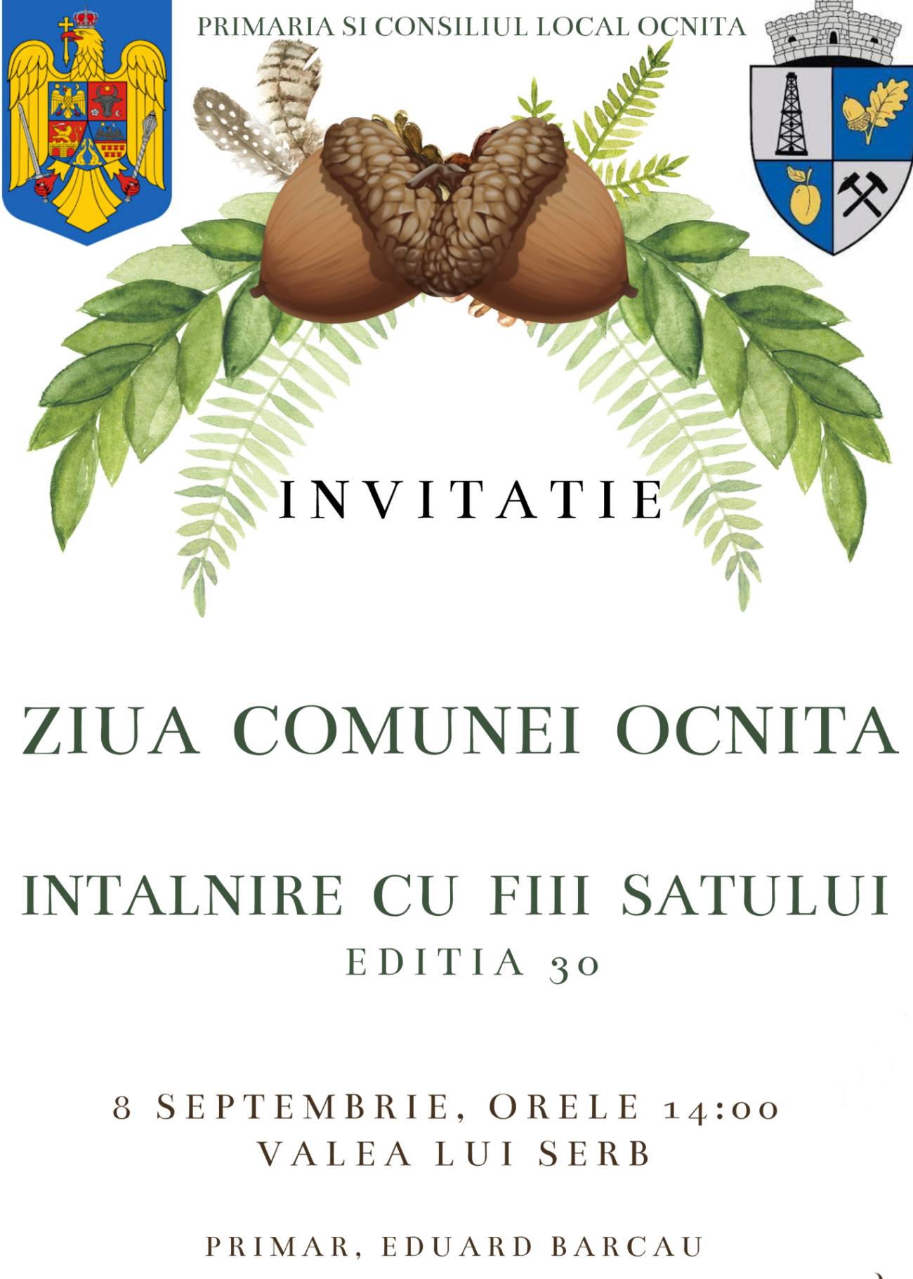 You are currently viewing Întâlnire cu fiii satului, vineri, la Ocnița