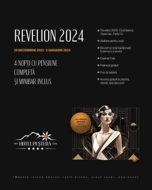 Read more about the article Hotel Peștera va sărbători 100 de ani de ospitalitate cu o super-petrecere de Revelion