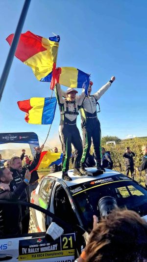 Read more about the article Fraţii Norbert Maior şi Francesca Maior, campioni europeni de juniori la raliuri
