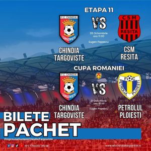 Read more about the article Vești bune pentru suporterii Chindiei Târgoviste! Pachet promoțional pentru meciurile cu Reșița și Petrolul Ploiești