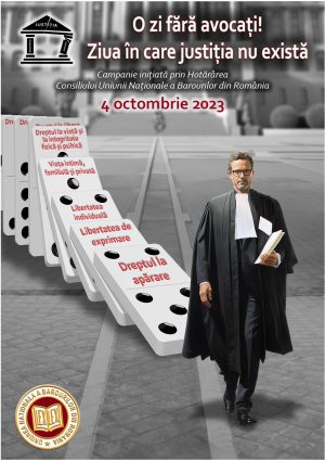 Read more about the article Avocații Baroului Dâmbovița s-au alăturat, astăzi, acțiunii de protest „O zi fără avocaţi! Ziua în care justiţia nu există”