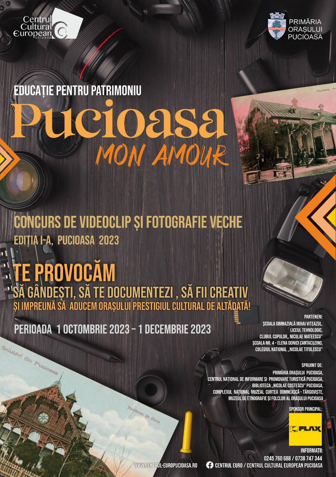 You are currently viewing Concursul „Pucioasa, mon amour”, invitație la a readuce orașul la prestigiul cultural de odinioară