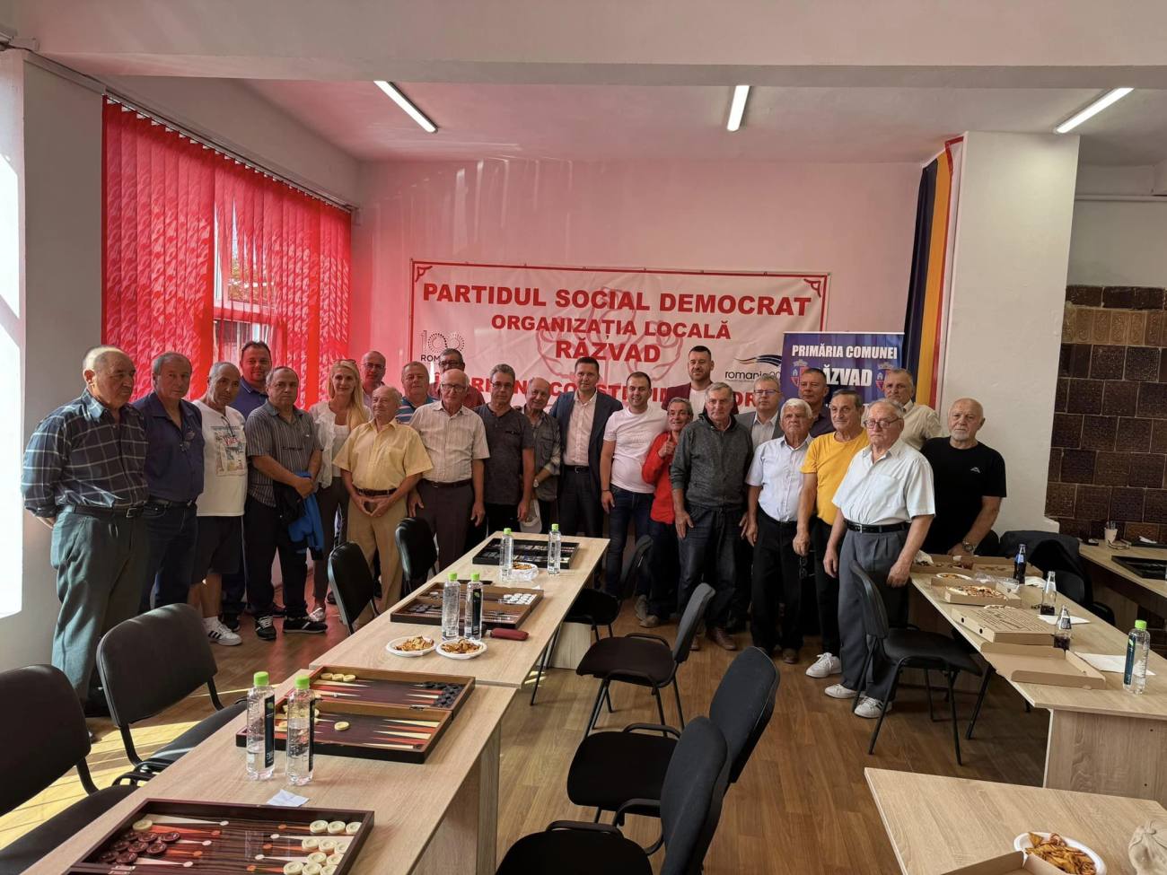 Campionat de table, pentru seniori, ieri, la Răzvad