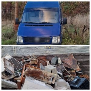 Read more about the article Bărbat din Târgoviște depistat în trafic de polițiști, conducând un autovehicul încărcat cu deșeuri, fără documente de însoțire