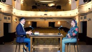 Read more about the article Ionuț Vulpescu prezintă, astăzi, la Avangarda, capodopera unei vieți, cu Maia Morgenstern