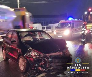 Read more about the article Accident în Târgoviște! Trei persoane sunt rănite!