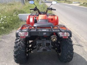 Read more about the article Minor din Niculești în vârstă de doar 13 ani, depistat la volanul unui ATV!