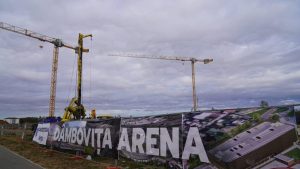 Read more about the article Se lucrează la cel mai mare complex sportiv din județul Dâmbovița
